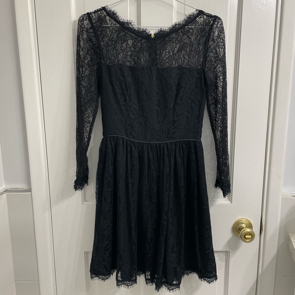 Juicy Couture black lace dress NWOT